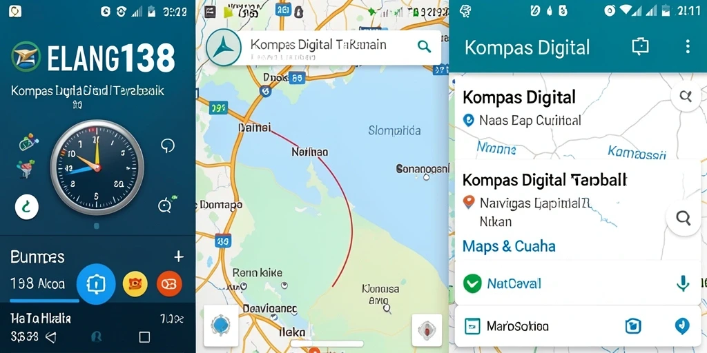Antarmuka user-friendly ELANG138 untuk navigasi yang akurat.