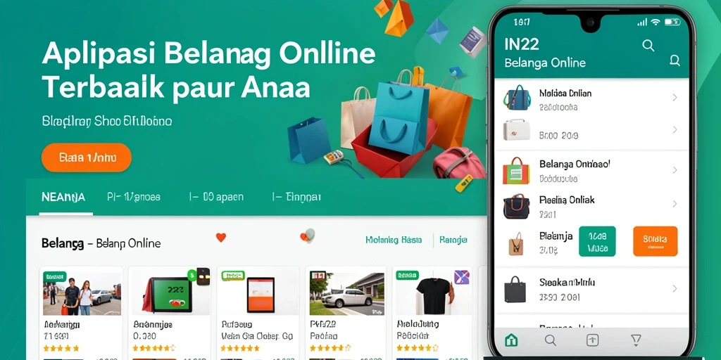 Tampilan antarmuka aplikasi IN22 yang sederhana dan mudah dioperasikan.