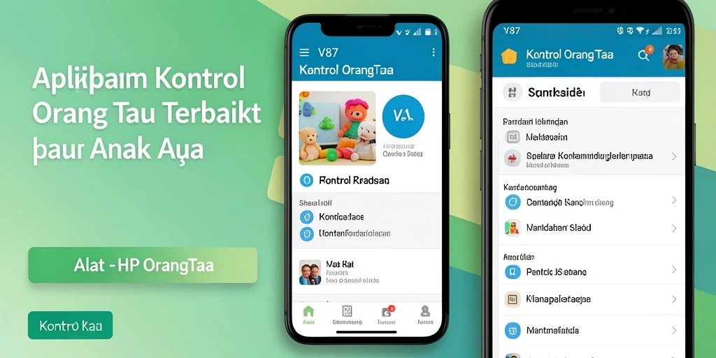 Tampilan antarmuka V87 yang intuitif dan mudah digunakan.