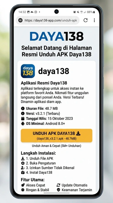 Unduh dan Instal APK daya138 untuk Android